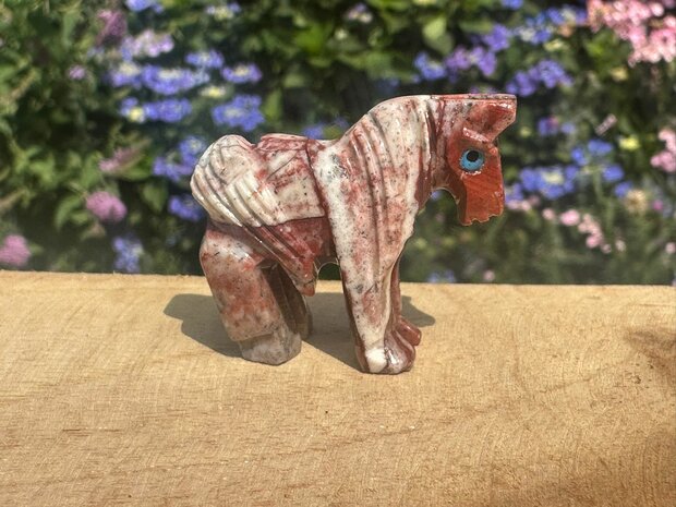 Speksteen Paardje 3,5cm #10